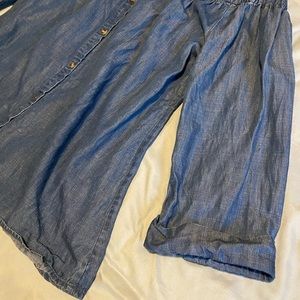 Stitch fix RD style off the shoulder denim top